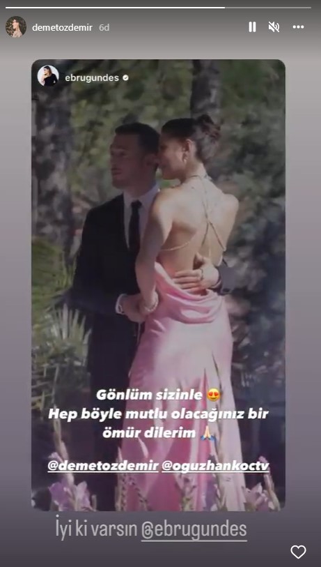 demet ozdemir ile oguzhan koc evleniyor